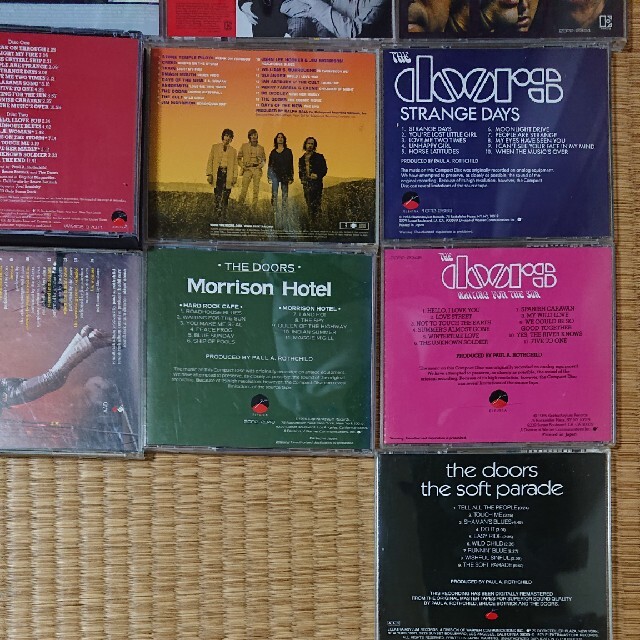 ドアーズ CD14枚セット  THE DOORS ジムモリソン 送料込み エンタメ/ホビーのCD(ポップス/ロック(洋楽))の商品写真