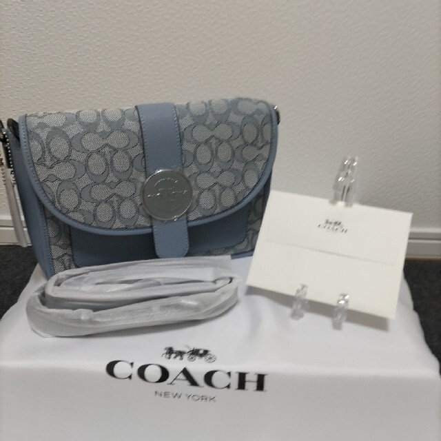 COACH コーチ クロスボディ シグネチャー ジャカード 新作新品 希少ハンドバッグ