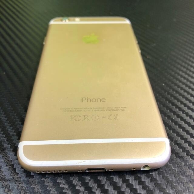 【中古・ジャンク】iPhone 6 16G SoftBank スマホ/家電/カメラのスマートフォン/携帯電話(スマートフォン本体)の商品写真