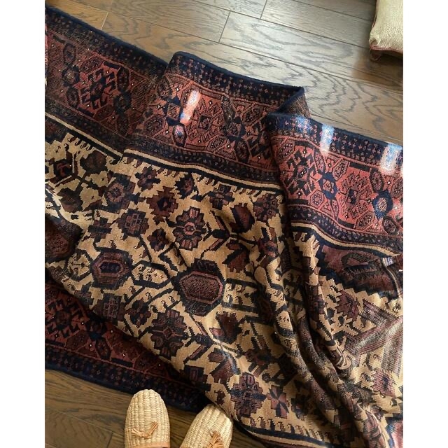 Baluch antique rug - ラグ