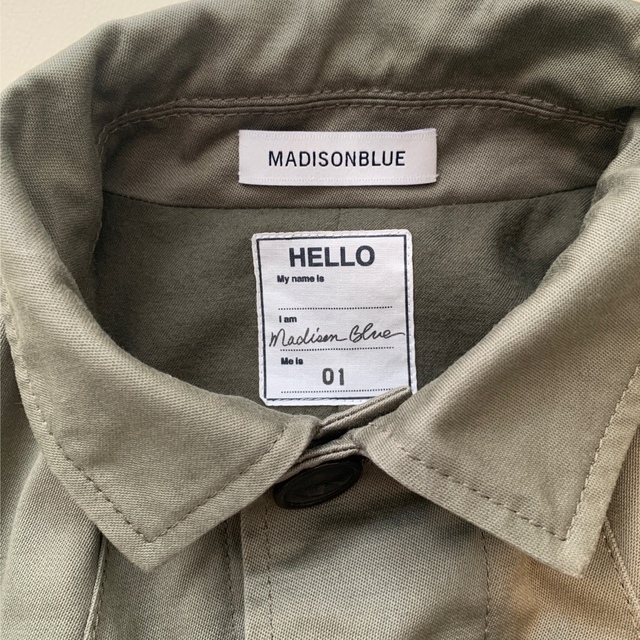 MADISONBLUE(マディソンブルー)のMADISONBLUE ミリタリージャケット 01 レディースのジャケット/アウター(ミリタリージャケット)の商品写真