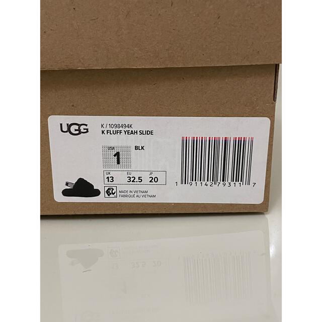 UGG(アグ)の新品　UGG   サンダル　20cm キッズ/ベビー/マタニティのキッズ靴/シューズ(15cm~)(サンダル)の商品写真