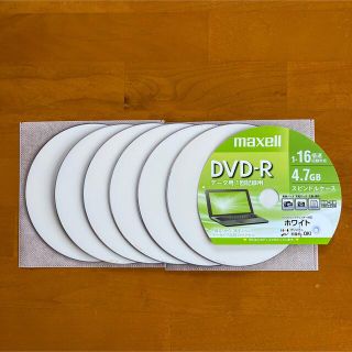 マクセル(maxell)のマクセル データ用 DVD-R 4.7GB 6枚セット CPRM非対応(その他)