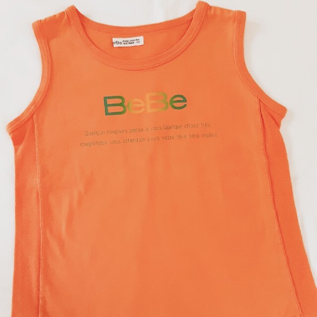 BeBe(ベベ)のBeBe◇タンクトップ100㎝ キッズ/ベビー/マタニティのキッズ服男の子用(90cm~)(Tシャツ/カットソー)の商品写真