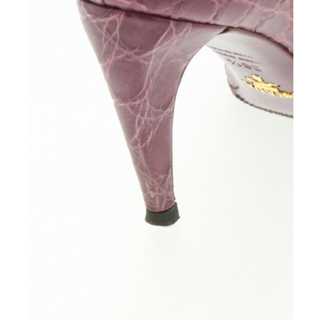 PRADA(プラダ)のPRADA プラダ パンプス 36 1/2(25cm位) 紫 【古着】【中古】 レディースの靴/シューズ(ハイヒール/パンプス)の商品写真