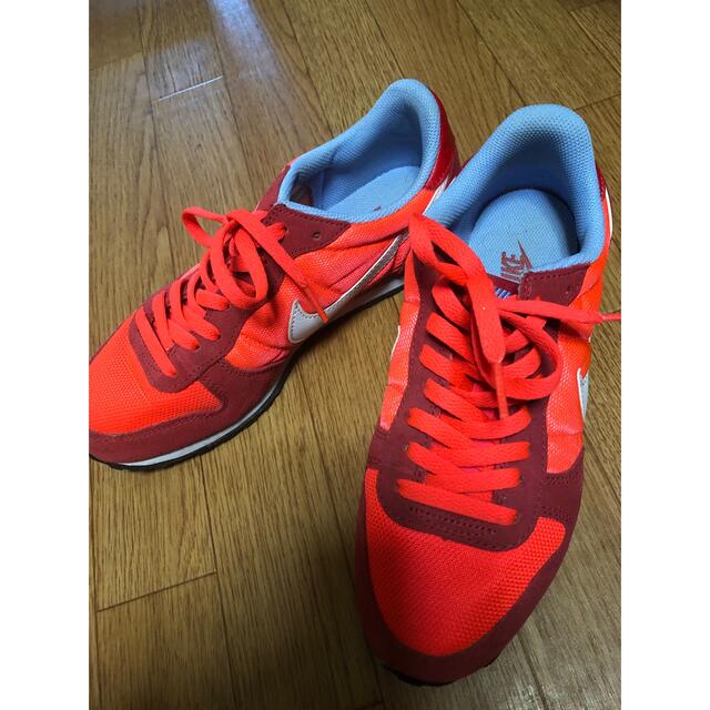 NIKE ナイキ スニーカー 赤オレンジ系