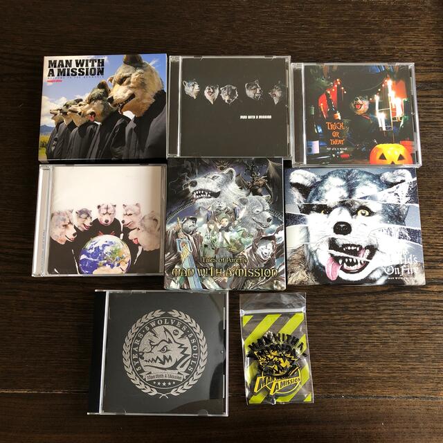 MAN WITH A MISSION(マンウィズアミッション)のMAN WITH A MISSION CD アルバム キーホルダー エンタメ/ホビーのCD(ポップス/ロック(邦楽))の商品写真