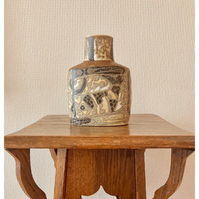 ROYAL COPENHAGEN(ロイヤルコペンハーゲン)の<栗色>ロイヤルコペンハーゲン　バッカ　花瓶 インテリア/住まい/日用品のインテリア小物(花瓶)の商品写真