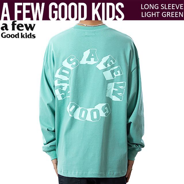 A FEW GOOD KIDS 正規品 バックプリント 長袖 Tシャツ