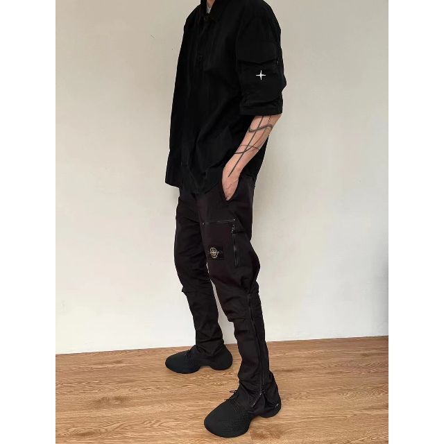 yohjiyamamoto19ssベルベットパンツ