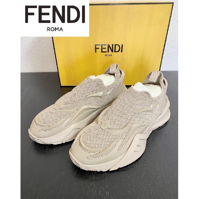 正規通販 FENDI - 22SS【新品】FENDI フェンディ FLOW メッシュ スニーカー スニーカー