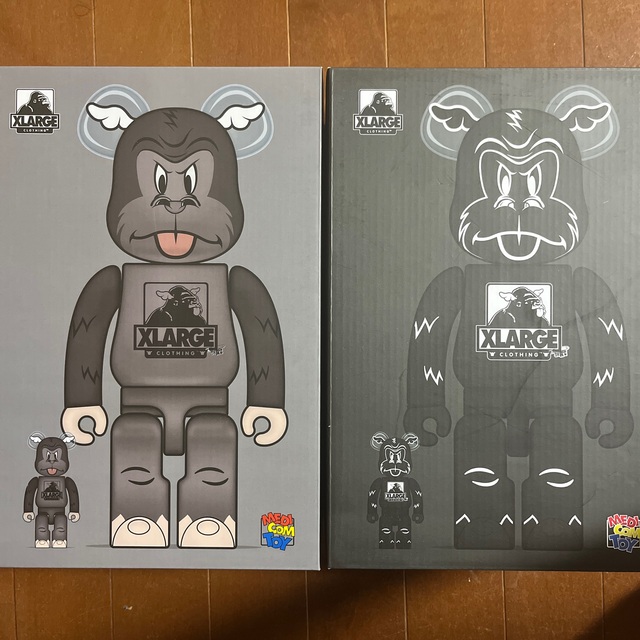 【セットです】 XLARGE - BE@RBRICK XLARGE × D*Face 100％ & 400％の セットです