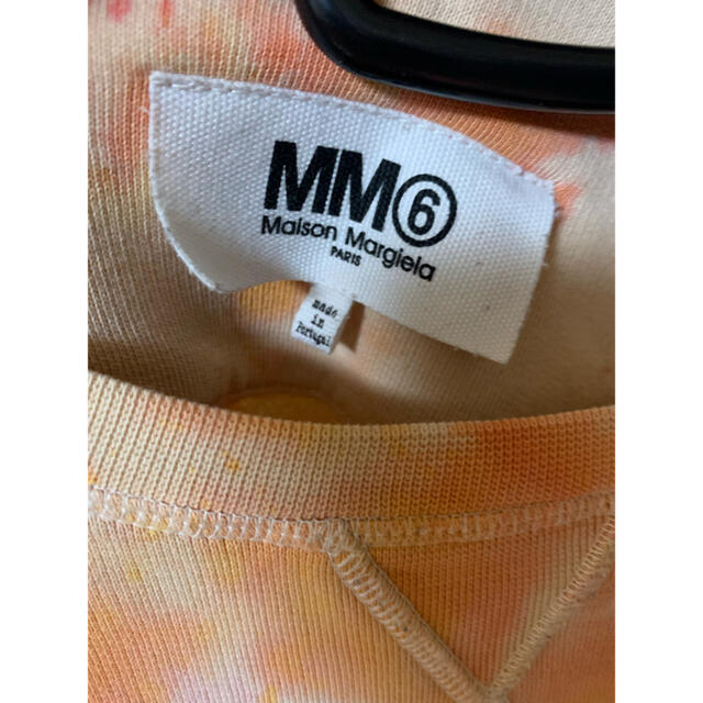 MM6 maison margiela スウェット　タイダイ　染め レディースのトップス(トレーナー/スウェット)の商品写真