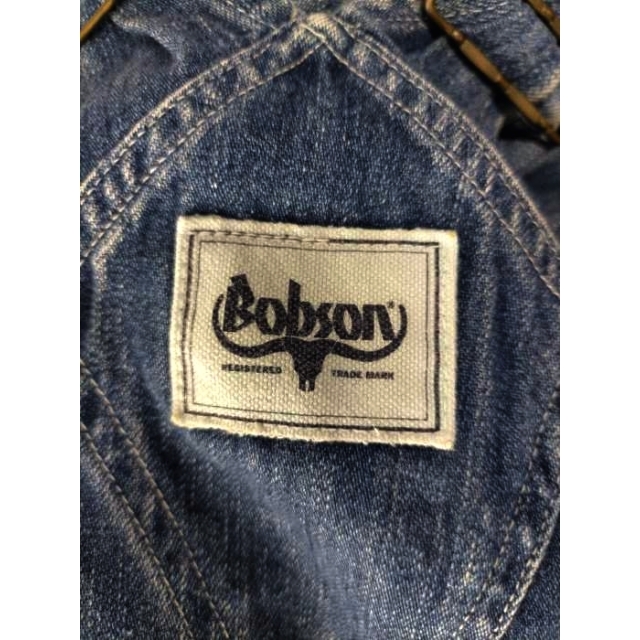 BOBSON(ボブソン)のBOBSON(ボブソン) デニムオーバーオール メンズ オールインワン メンズのパンツ(サロペット/オーバーオール)の商品写真