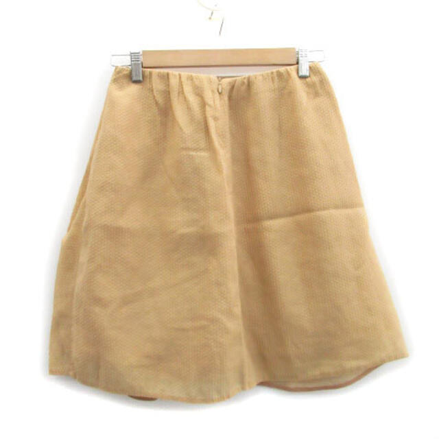 CARVEN - カルヴェン CARVEN フレアスカート ひざ丈 34 ベージュ /MS36 ... カルヴェン CARVEN ウール スカート レディース 36 ベージュ ボトムス