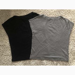 ムジルシリョウヒン(MUJI (無印良品))の無印良品 MUJI Tシャツ フレンチスリーブ 2枚(Tシャツ(半袖/袖なし))