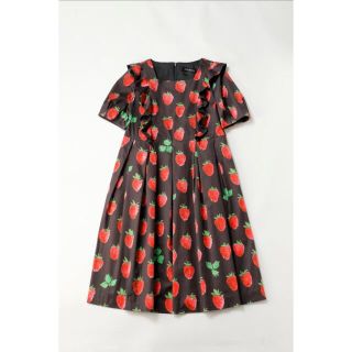 ジェーンマープル(JaneMarple)のStrawberry field panel dress(ひざ丈ワンピース)