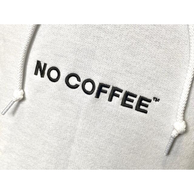 NO COFFEE/ニューエラ/パーカー/コラボ/フルーツ/ホワイト/L/美品