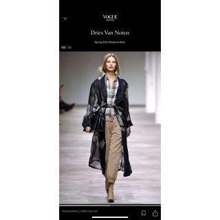 ドリスヴァンノッテン(DRIES VAN NOTEN)のDRIES VAN  NOTEN チェックビジューシャツ(シャツ/ブラウス(長袖/七分))