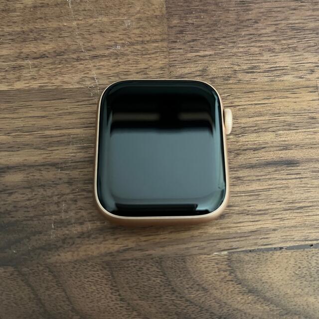 腕時計(デジタル)Apple Watchシリーズ6 ゴールドアルミニウム44m