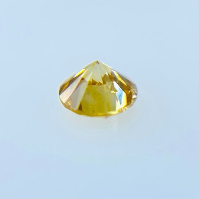 FANCY INTENSE ORANGY YELLOW 0.141ct RD 最安値 51.0%OFF www.gold