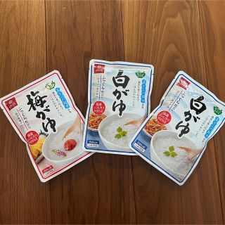 白がゆ　梅がゆ　はくばく　国産こしひこり(レトルト食品)