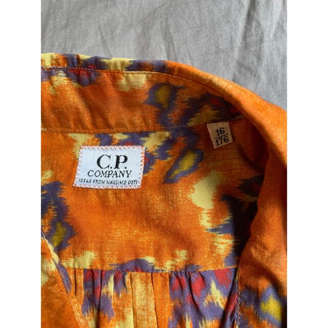 C.P. Company(シーピーカンパニー)の美品 C.P Company Floral Print Shirt 実寸Mサイズ メンズのトップス(シャツ)の商品写真