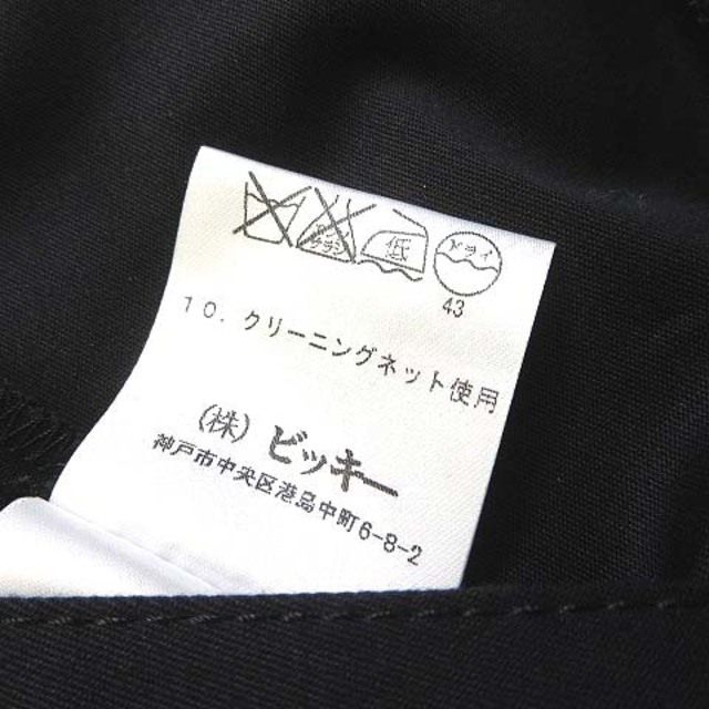 QUEENS COURT(クイーンズコート)のクイーンズコート シャツ ジャケット イタリアンカラー 7分袖 M 2 黒 レディースのジャケット/アウター(その他)の商品写真