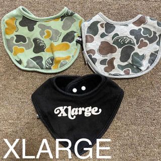 エクストララージ(XLARGE)のXLARGE スタイ 3点セット(ベビースタイ/よだれかけ)