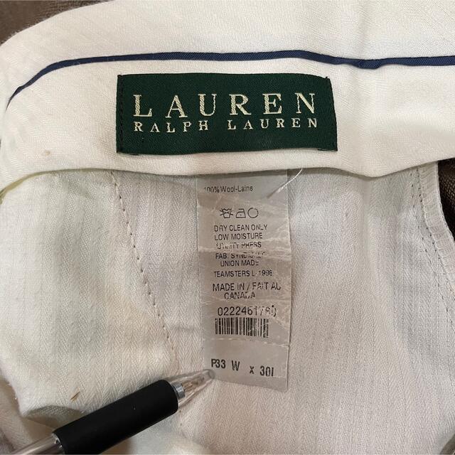 Ralph Lauren(ラルフローレン)のラルフローレン RalphLauren スラックス 無地 古着 メンズのパンツ(スラックス)の商品写真