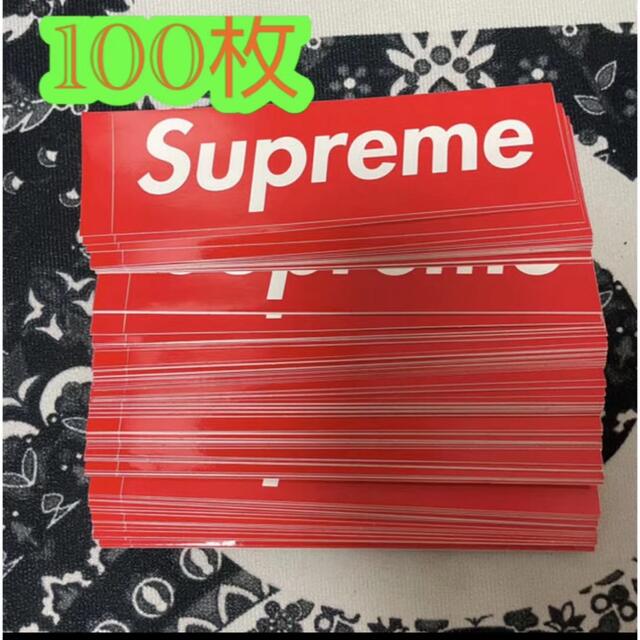 Supreme Box Logo Sticker 100枚 Set