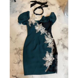 ローブ(ROBE)のローブドフルールGlossyキャバドレス(ミニドレス)