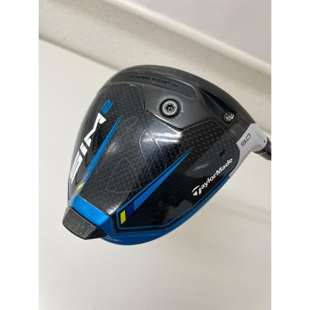 TaylorMade(テーラーメイド)のテーラーメイド SIM2ドライバー 9°  純正Sシャフト スポーツ/アウトドアのゴルフ(クラブ)の商品写真