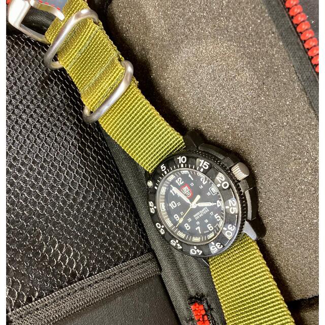 Luminox(ルミノックス)の極美品LUMI NOX navy SEALS natoベルト新品稼働品 メンズの時計(腕時計(アナログ))の商品写真