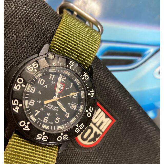 Luminox(ルミノックス)の極美品LUMI NOX navy SEALS natoベルト新品稼働品 メンズの時計(腕時計(アナログ))の商品写真