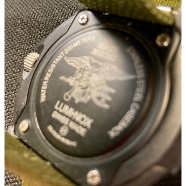 Luminox(ルミノックス)の極美品LUMI NOX navy SEALS natoベルト新品稼働品 メンズの時計(腕時計(アナログ))の商品写真