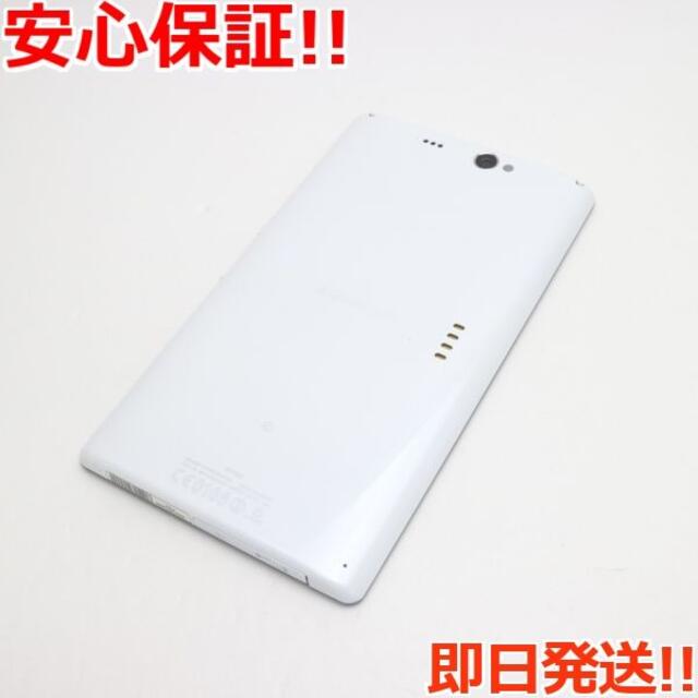 美品 SH-08E AQUOS PAD ホワイト 白ロム