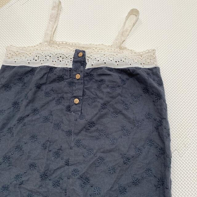 ZARA KIDS(ザラキッズ)のZARA ザラ オーバーオール サロペット 刺繍 レース 95 98 キッズ/ベビー/マタニティのキッズ服女の子用(90cm~)(パンツ/スパッツ)の商品写真