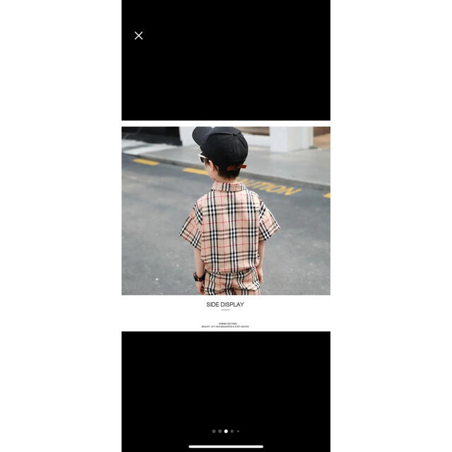 キッズ　セットアップ　120㎝ キッズ/ベビー/マタニティのキッズ服男の子用(90cm~)(その他)の商品写真