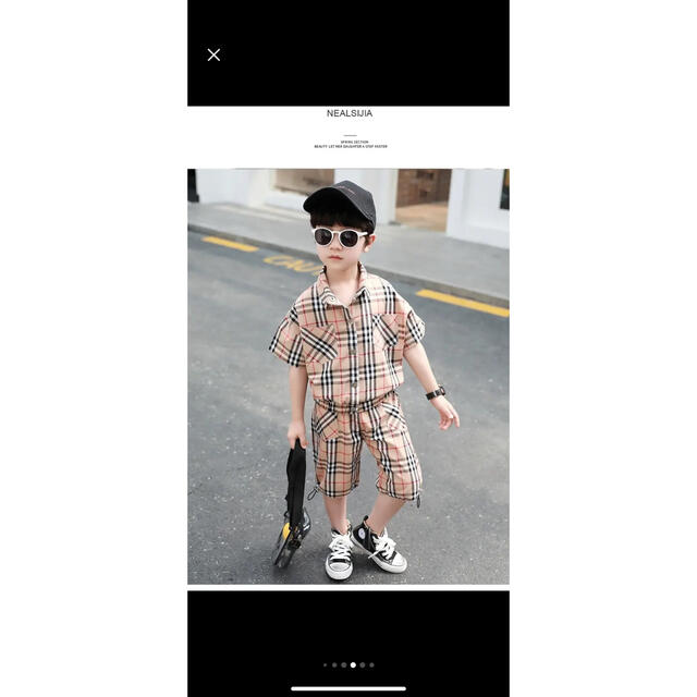 キッズ　セットアップ　130㎝ キッズ/ベビー/マタニティのキッズ服男の子用(90cm~)(その他)の商品写真