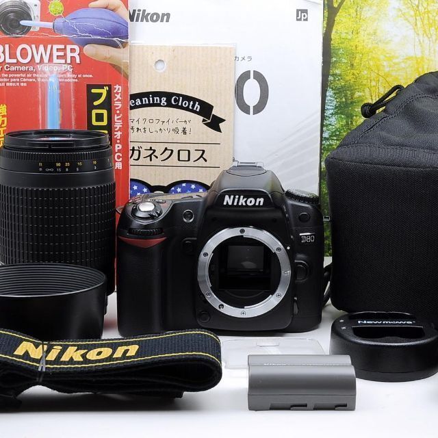 Nikon D80☆スマホに転送OK☆色鮮やか一味違う一眼レフ☆2805