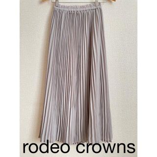 ロデオクラウンズ(RODEO CROWNS)のプリーツスカート(ロングスカート)