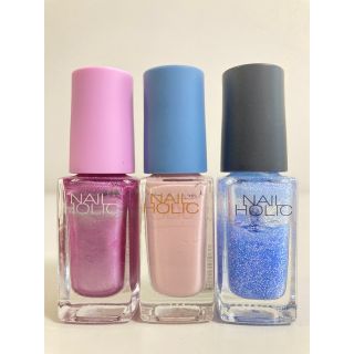 コーセー(KOSE)のNAIL HOLIC 3本セット(マニキュア)