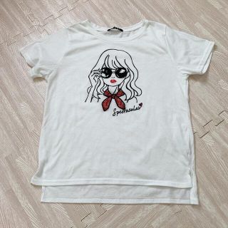 イング(INGNI)の気まぐれセール☆INGNI 女の子 バンダナ グラフィックTシャツ(Tシャツ(半袖/袖なし))