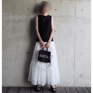 ブルー×レッド ツルバイマリコオイカワ スカート 新品未使用 cappelia
