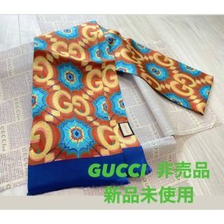 グッチ(Gucci)の（新品未使用⭐︎非売品）GUCCI スカーフ 100周年(バンダナ/スカーフ)