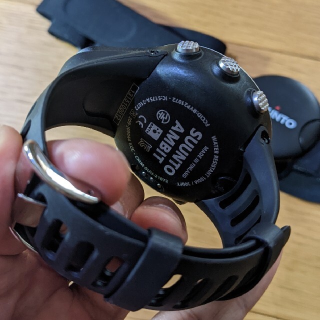 SUUNTO AMBIT　スント　アンビット　心拍センサー付 メンズの時計(腕時計(デジタル))の商品写真