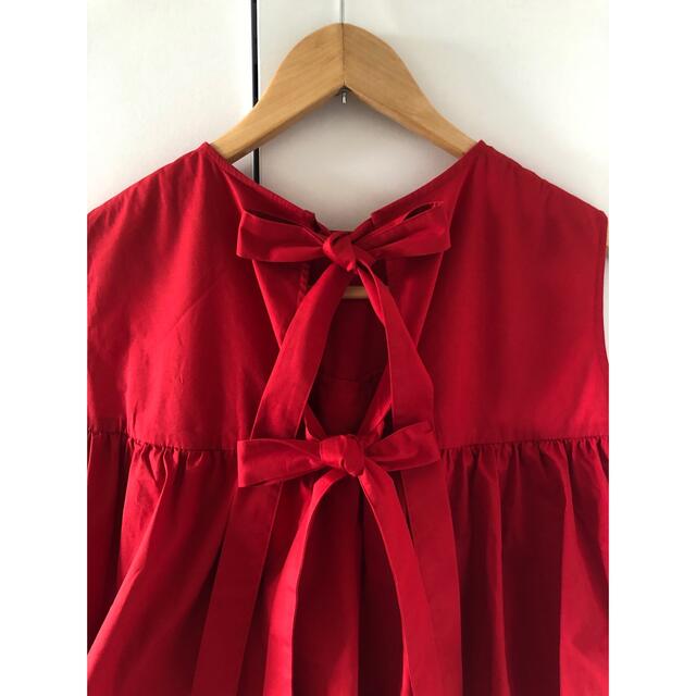 SEVEN TEN by MIHO KAWAHITO バックリボンフリルトップス SEVEN TEN by MIHO KAWAHITO バックリボンフリルトップス