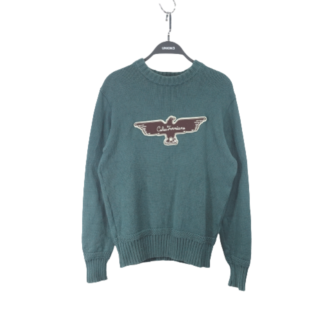 CALEE 18ss Eagle Cotton Knit Sweater