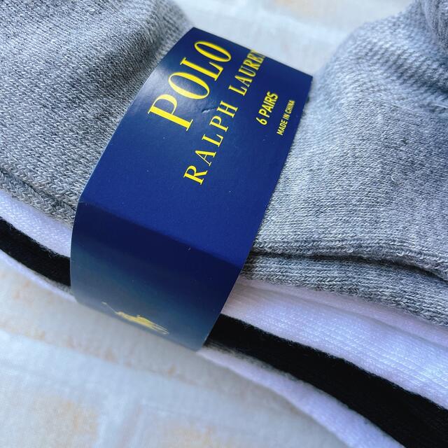 POLO RALPH LAUREN(ポロラルフローレン)のポロ　ラルフローレン　ソックス♡3色カラー♡3足セット レディースのレッグウェア(ソックス)の商品写真